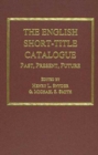 Image for The English Short-title Catalogue