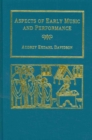 Image for Aspects of Early Music and Performance