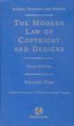 Image for The Modern Law of Copyright and Design