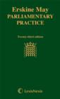 Image for Erskine May&#39;s Treatise on the Law, Privileges, Proceedings and Usage of Parliament