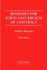 Image for Remedies for torts and breach of contract