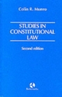 Image for Studies in constitutional law