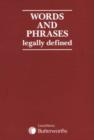 Image for Words and Phrases Legally Defined