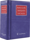 Image for Butterworths Immigration Law Service