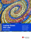 Image for LAYING DOWN THE LAW