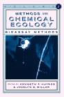Image for Methods in chemical ecologyVol. 2: Bioassay methods