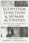 Image for Ecosystem Function &amp; Human Activities