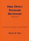 Image for Fiber Optics Standard Dictionary