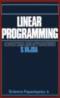 Image for Linear Programming : Algorithms and applications