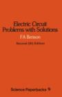 Image for Electric Circuit Problems with Solutions