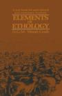 Image for Elements of Ethology : A textbook for agricultural and veterinary students