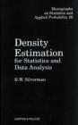 Image for Density Estimation for Statistics and Data Analysis