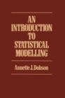 Image for Introduction to statistical modelling