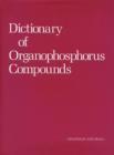 Image for Dictionary of Organophosphorus Compounds