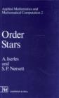 Image for Order Stars : Theory and Applications