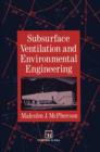 Image for Subsurface Ventilation and Environmental Engineering