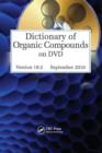 Image for Dictionary of Organic Compounds on CD-ROM