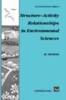 Image for Structure-activity relationships in environmental sciences
