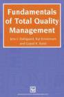 Image for Fundamentals of Total Quality Management: Process, Analysis and Improvement