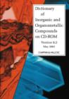 Image for Dictionary of Inorganic and Organometallic Compounds on CD-ROM