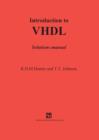 Image for Introduction to VHDL