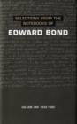 Image for Selections from the notebooks of Edward BondVol. 1: 1959 to 1980