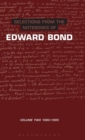 Image for Selections from the Notebooks Of Edward Bond : Volume 2 1980-1995