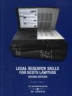 Image for Legal research skills for Scots lawyers
