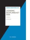 Image for Licensing (Scotland) Act 2005