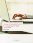 Image for Legal Research Skills for Scots Lawyers