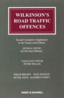 Image for Wilkinson&#39;s Road Traffic Offences : 2nd Supplement