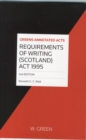 Image for Requirements of Writing (Scotland ) Act 1995
