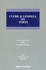 Image for Clerk &amp; Lindsell on torts: First supplement to the twentieth edition : : 1st supplement