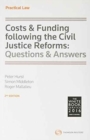 Image for Costs &amp; Funding Following the Civil Justice Reforms