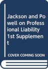 Image for Jackson and Powell on Professional Liability