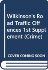 Image for Wilkinson&#39;s Road Traffic Offences