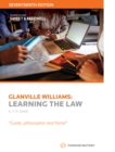 Image for Glanville Williams - Learning the Law