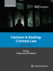 Image for Clarkson &amp; Keating: Criminal Law: Text and Materials