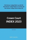 Image for Crown Court Index 2023