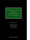 Image for Shackleton on The Law and Practice of Meetings