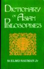 Image for Dictionary of Asian Philosophies