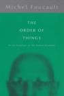 Image for The order of things  : an archaeology of the human sciences