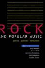 Image for Rock and Popular Music