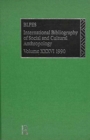 Image for IBSS: Anthropology: 1990 Vol 36