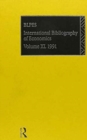 Image for IBSS: Economics: 1991 Vol 40