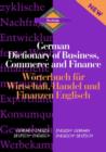 Image for Routledge German dictionary of business, commerce and finance  : German-English/English-German : German-English/English-German