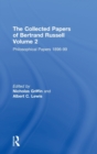 Image for The Collected Papers of Bertrand Russell, Volume 2 : The Philosophical Papers 1896-99