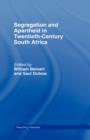Image for Segregation and Apartheid in Twentieth Century South Africa