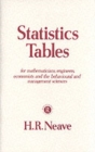 Image for Statistics Tables