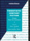 Image for Twentieth-century fiction  : from text to context